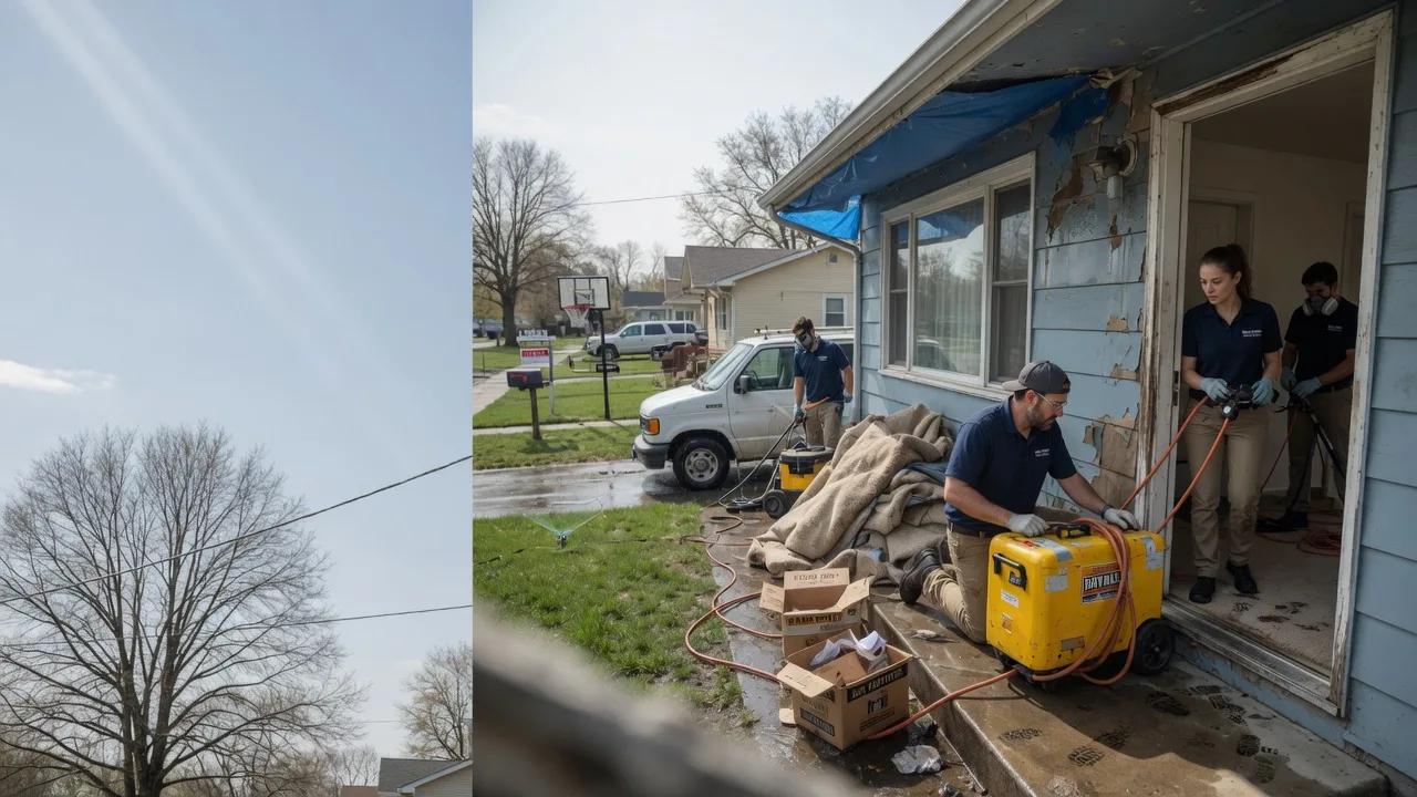 Basement Flood Cleanup in Houston, MN near me